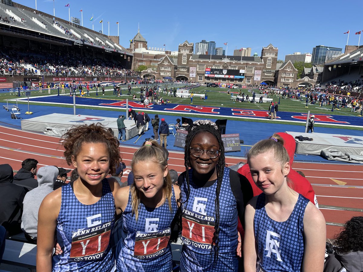 Fast as lightning!⚡Upper and Middle School student-athletes experienced the thrill of competing in the @PennRelays last week and came home with medals, school records, and season bests: episcopalacademy.org/news-post-deta…