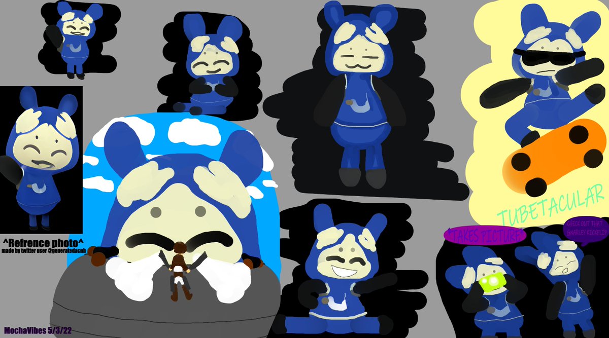 GotMeLikeHa's tweet photo. All the rumors are true, the best bunnies are blue
#generatedacnh https://t.co/hoNLBtQfWw
