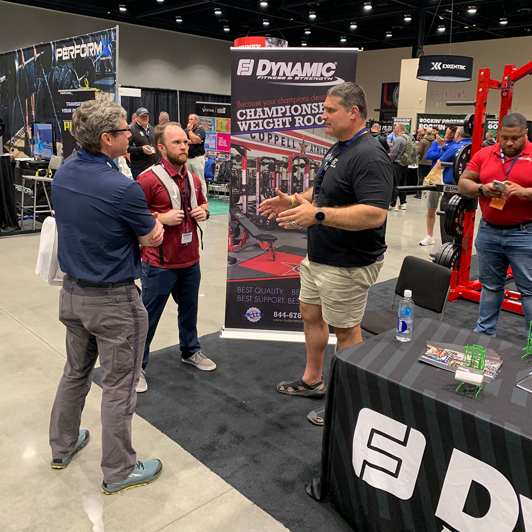 DynamicFandS's tweet photo. Meeting up with great coaches at a great event! Stop by our booth and say "Hi" to Kevin, Coach Yox, Coach Kenn and Coach Sowers!
@theCSCCa @csccamonthly
#CSCCa2022 #DynamicTeam https://t.co/jNZ6H9hA0J