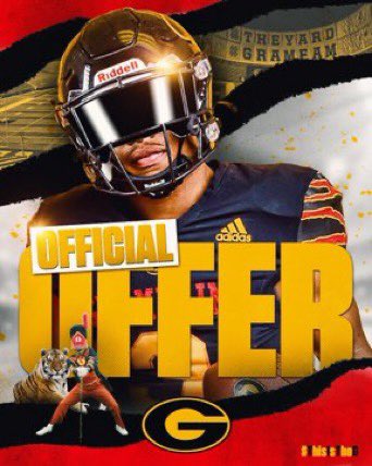 Blessed to receive an offer from Grambling State Tigers <a href="/CoachLinley60/">Coach Linley</a> <a href="/coach_traylor/">Coach Traylor</a> <a href="/SOCGoldenBearFB/">SOC Football</a> 🐯🔴⚫️