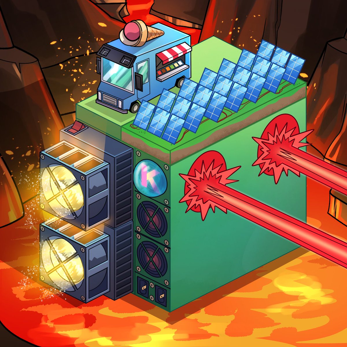 Laser eyes? Check. ✅
Hell terrain? Check. ✅
Endless $KDA streams? Check. ✅

Our family has got the coolest #NFT beasts in the game!

Come check us out!

#NFTCommunity #NFTs