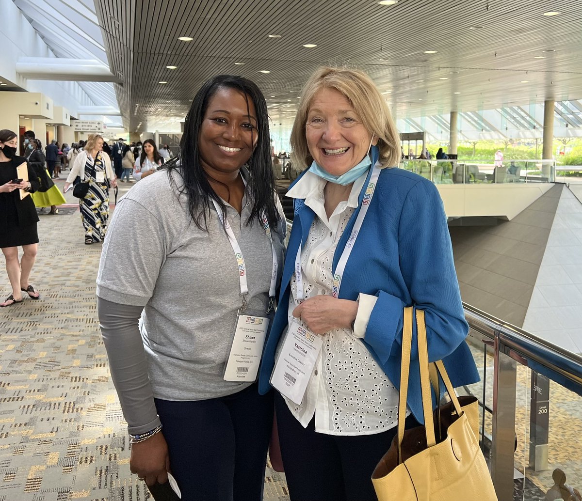 ShikeeFranklin's tweet photo. Had an opportunity to personally thank @YasminaNHSA for @NatlHeadStart advocacy and support for our children, families, and staff…not only nationally but particularly in Virginia! https://t.co/cNyTuWGQvy