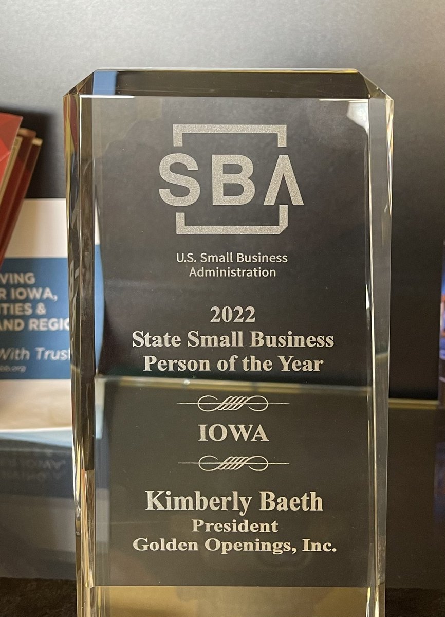 <a href="/SBA_Iowa/">SBA Iowa</a> We kicked off National Small Business Week yesterday with a proclamation with <a href="/IAGovernor/">Gov. Kim Reynolds</a> Reynolds, <a href="/IALtGov/">Lt. Gov. Chris Cournoyer</a> Gregg, <a href="/IowaSBDC/">IowaSBDC</a> and business leaders from across the state. #thankyou #honored