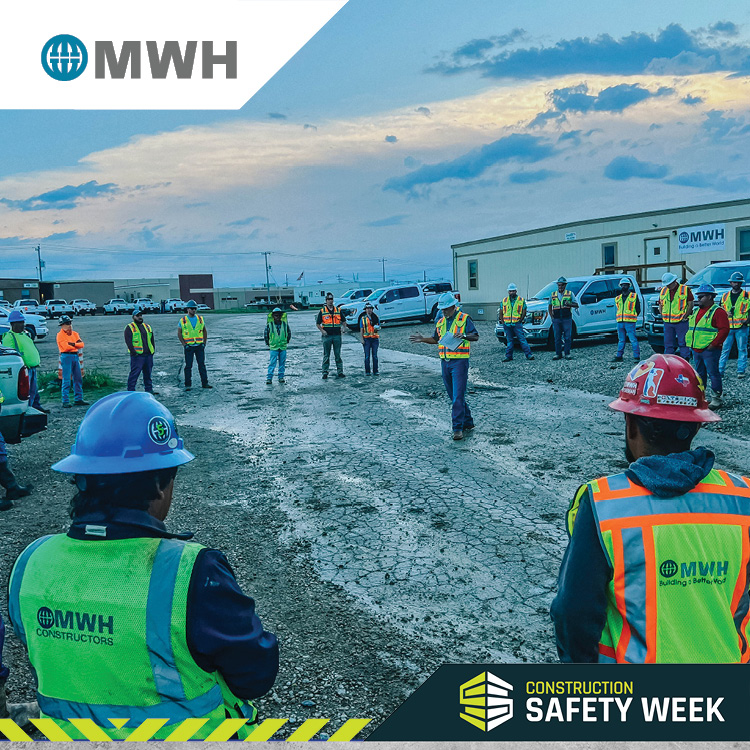 MWHConstructors's tweet photo. The Wylie WTP and Trinity River Authority of Texas project teams are spending the week reflecting on what it means to be #ConnectedSupportedSafe. These photos are from yesterday's activities covering Monday's safety topic: #BeSupported.

#SafetyFirstAtMWH #ConstructionSafetyWeek https://t.co/PmBKPruFVZ