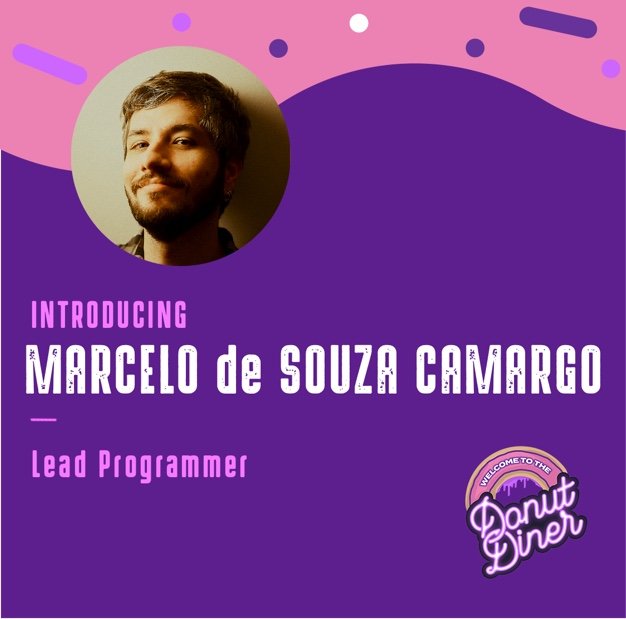 games_glazed's tweet image. Meet Marcelo! 
Role: #LeadProgrammer 
It has long been Marcelo&apos;s dream to become a writer, and now he spends his time writing code.But why? Has Marcelo stopped dreaming?