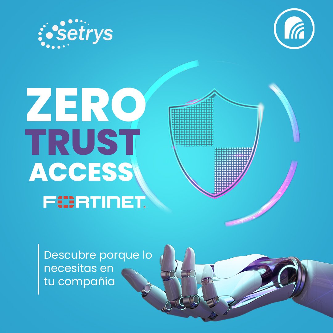 SetrysCorp's tweet photo. Una red zero trust se basa en un modelo de seguridad que establece la confianza mediante la autenticación y el control continuos de cada intento de acceso a la red🌐👍🏻 https://t.co/1fLE9UkQ30