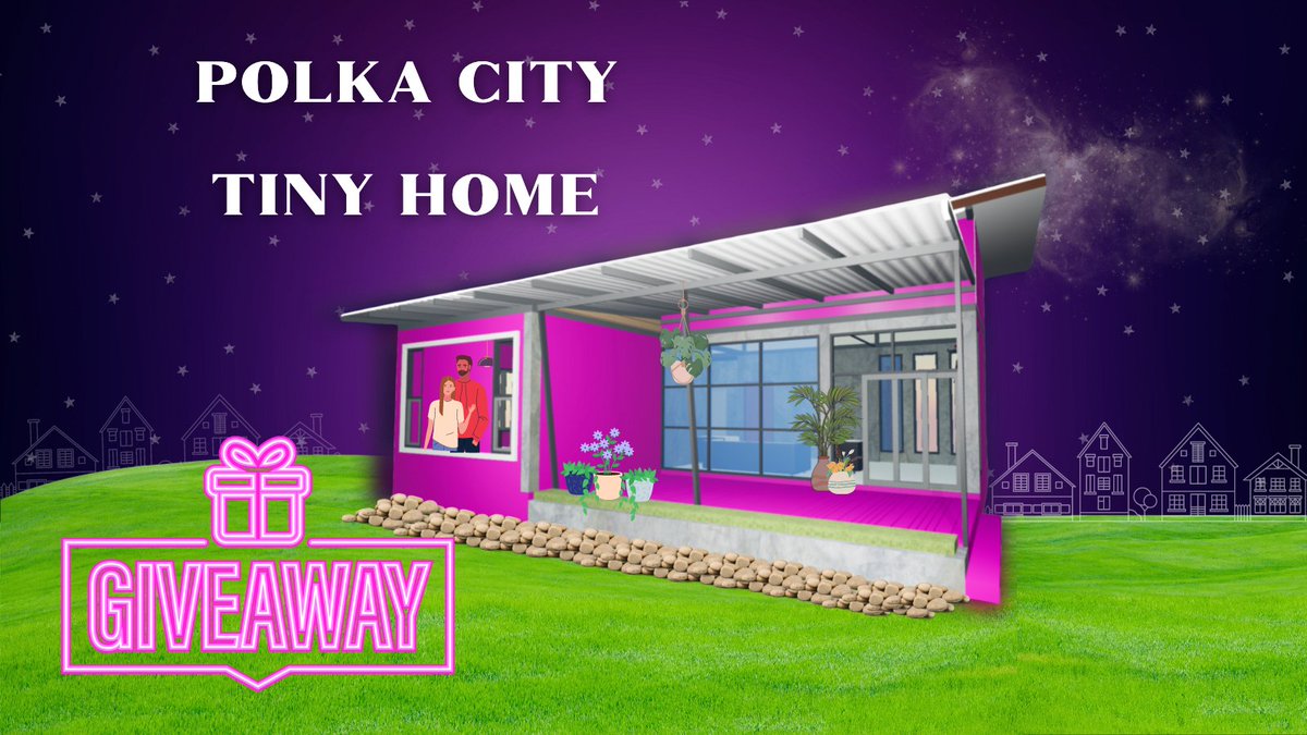 Enter To Win 🏆 a Polkacity Tiny Home NFT and live in the Metaverse.

1. Join Our TG
t.me/Polkacity

2. Tag @CryptoForland in TG

3. Like &amp; RT

Contest Ends 
05/18/2022

#POLKACITY #POLC #GIVEAWAY #NFT #METAVERSE #PLAY2EARN