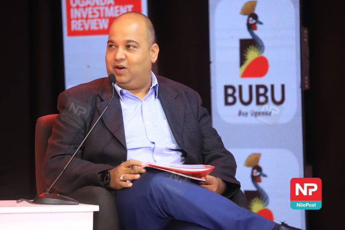 Tembosteelsltd's tweet photo. Mr. Manish Kalla: Buy Uganda Build Uganda has always been our motto. By manufacturing locally, all our raw materials are gotten locally. This has given us very good support in the market.

#NBSUpdates #BubuExpo #bubuexpo2022 #tembosteels https://t.co/dSz4dejKLI