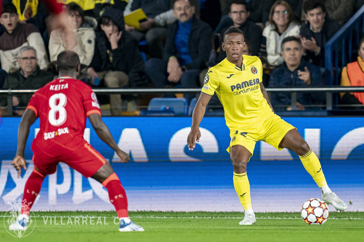 VillarrealCF's tweet photo. #UCL | 1-0 ⏱ 33' | Genial, media hora y ya no tengo uñas. https://t.co/bJunoJseh2