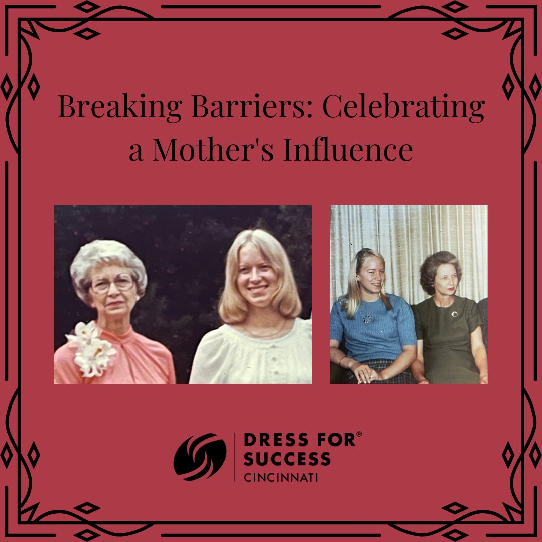 DFSCincy's tweet photo. In honor of Mother's Day this Sunday, DFSC Board Chair Barbara Wagner shares the remarkable story of breaking barriers by being one Yale University's first female students and how her mother impacted her to overcome obstacles. Read Barbara's story at https://t.co/nZwPIEs879 #DFSC https://t.co/cF3CAICCE8