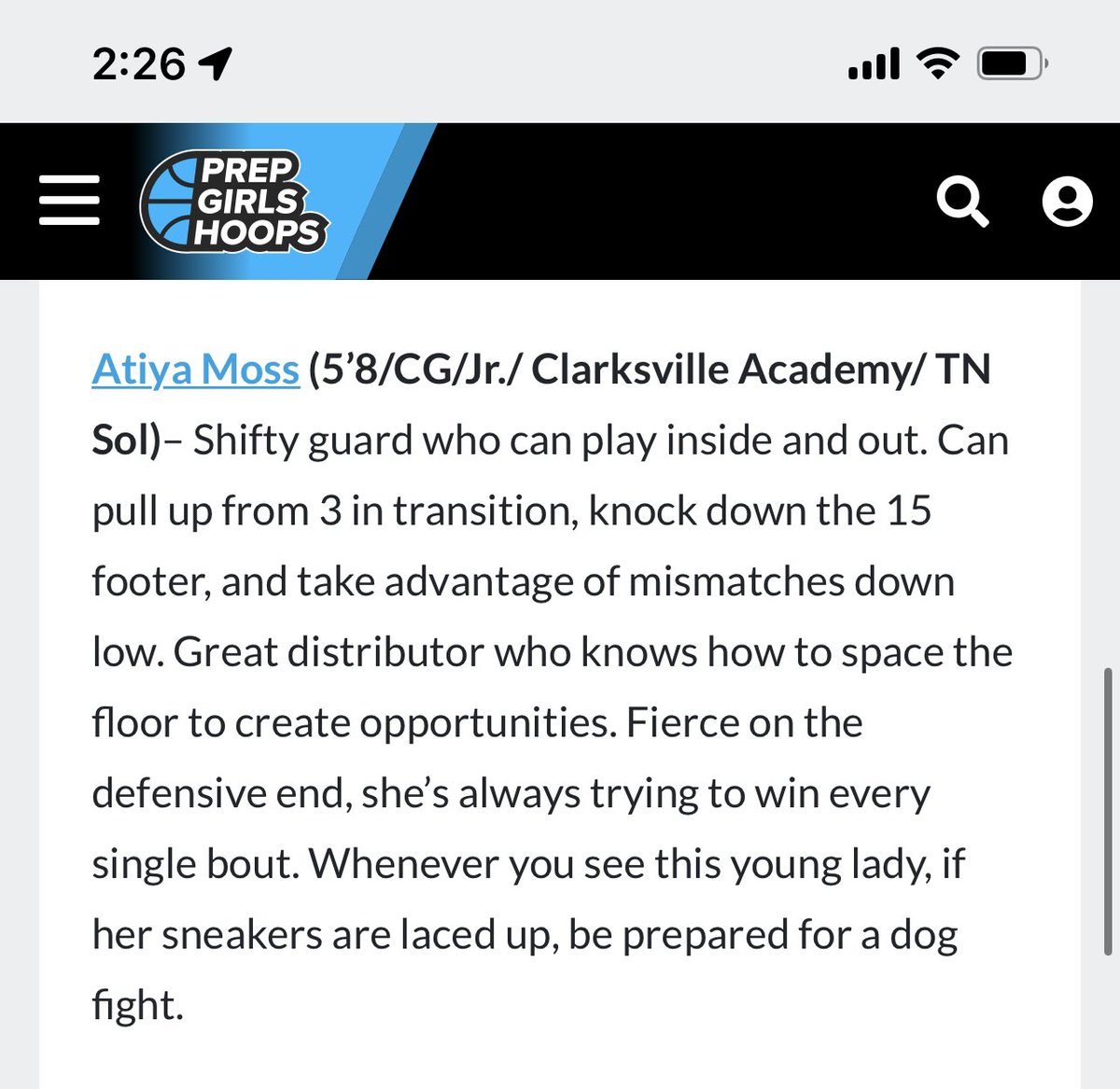 lyarbrough22's tweet photo. Couldn’t have given a better description of these 3 if I tried! #PGHCircuit #PGHMusicCityShowdown @PrepGirlsHoops @PGHTennessee @MossAtyia @sophies2023 @singletonnAB @beth_rates24 @clarksvillesol https://t.co/3CHpF6TsuK