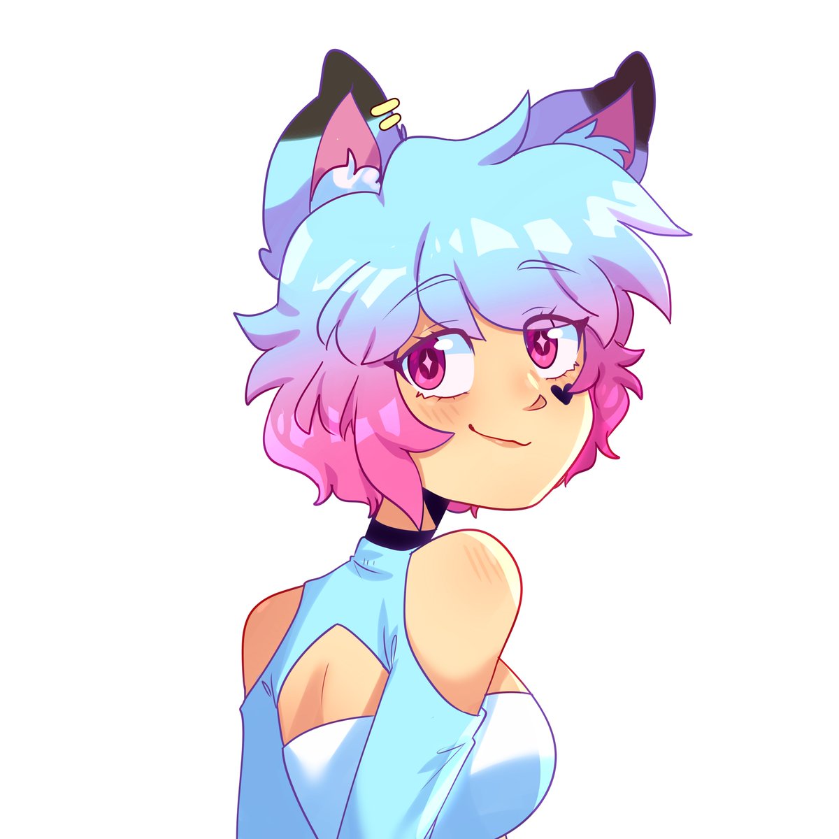 Davi_Cakke's tweet photo. I just love the smug energy the new model gives off lol, here's a doodle of Yana for fun #YanabellsArt #CLIPSTUDIOPAINT #doodle https://t.co/TFr7xE5t3G