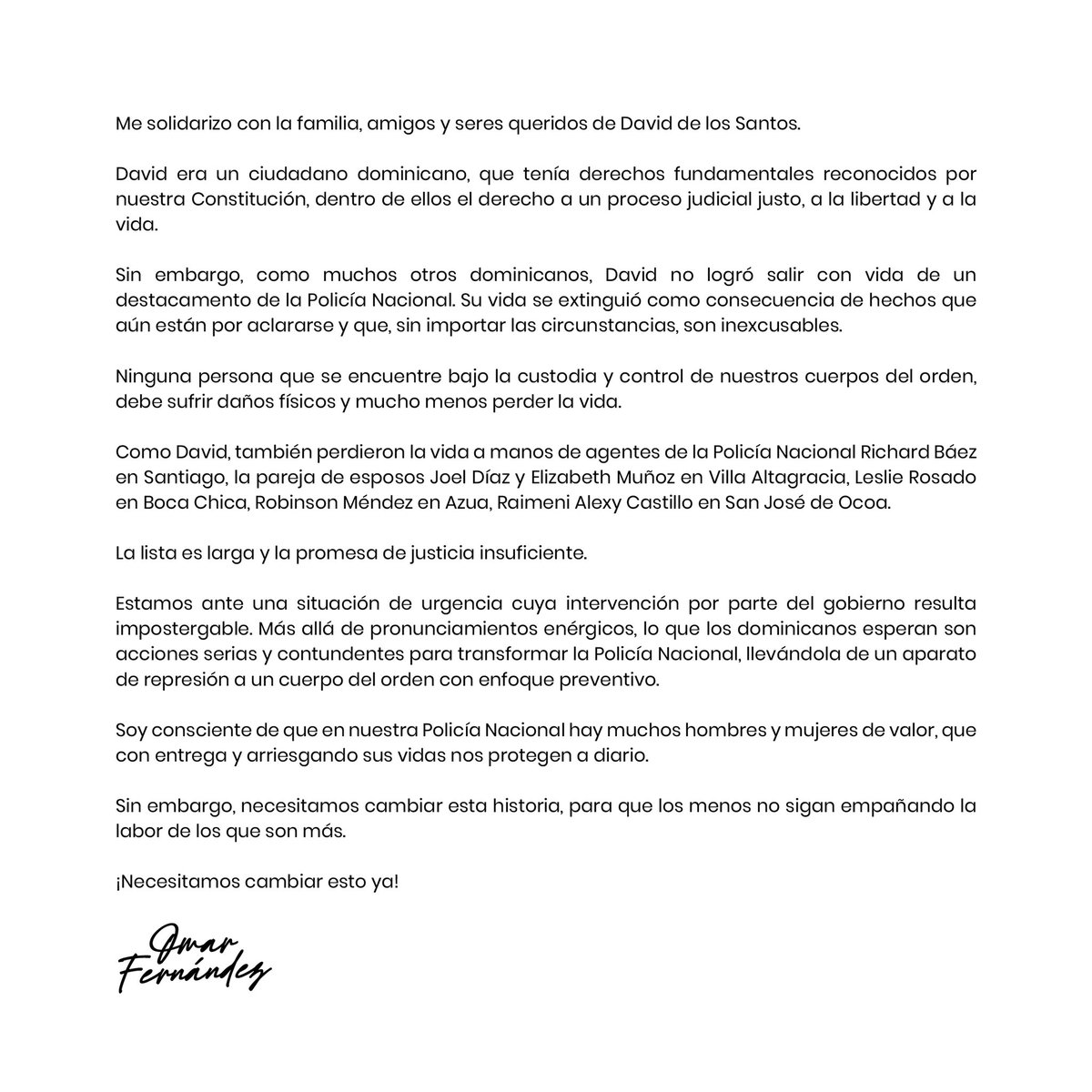 Omar Fernández (@omarlfernandez) on Twitter photo 