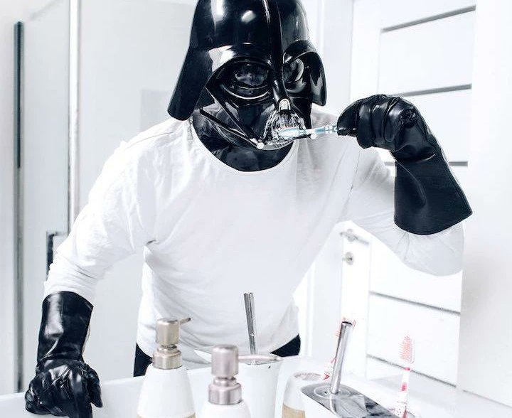 Everyone likes a bright, healthy smile. 

#MayThe4thBeWithYou #StarWarsDay #healthysmiles

What does Vader do in his downtime? globalnews.ca/news/2361071/d…
