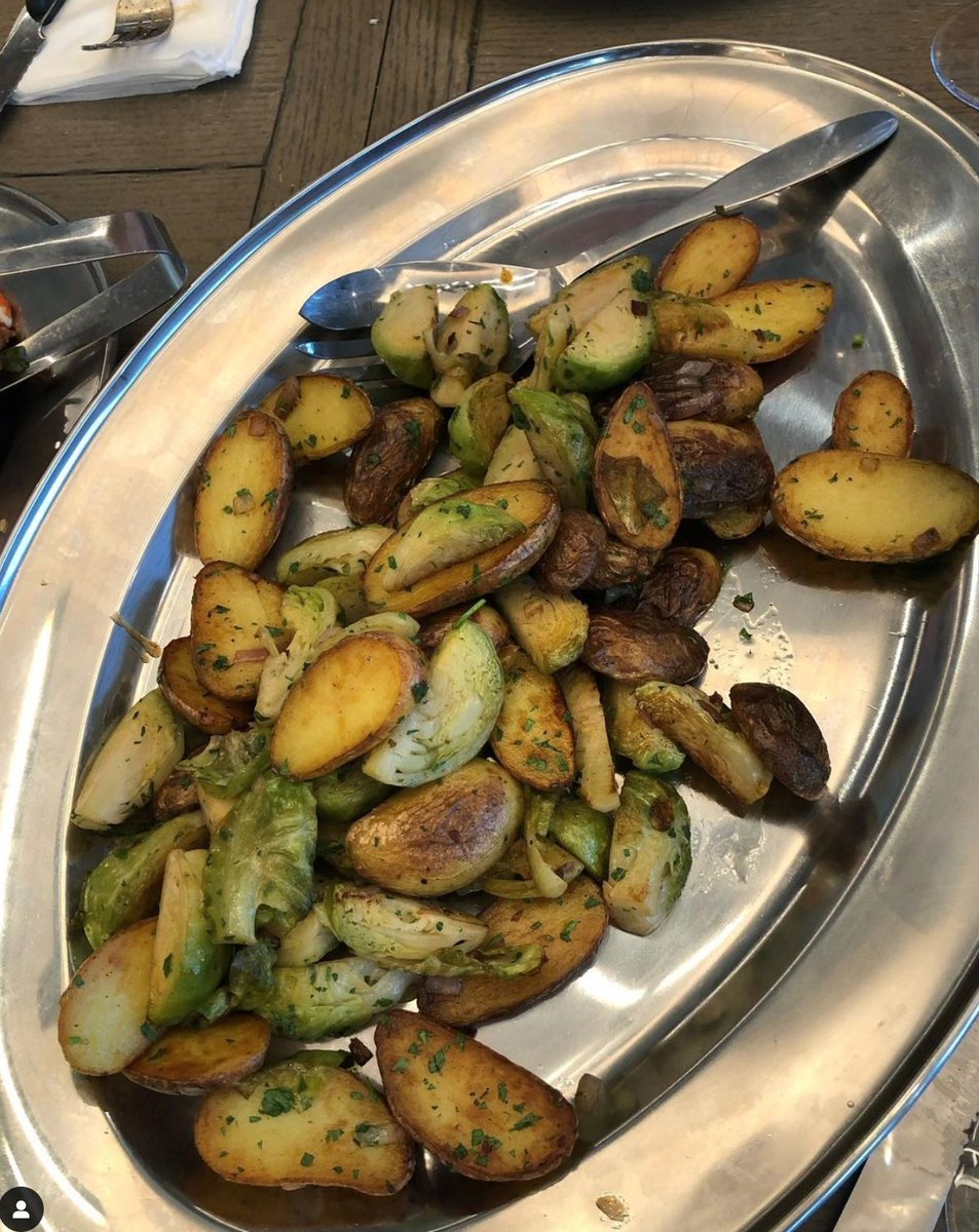 DommieGavone's tweet photo. Brussels sprouts and fingerling potatoes. @chefjoe_1189 #foodporn #foodiegram #foodphotography #foodie #silive #siadvance #newyorkcity #foodblogger #foodblog #foodpic #foodpics #foodprep #foodart #foodshare #foodheaven #foodlovers #foodphoto #foodcoma #foodaddict #foodbloggers https://t.co/Awo78CcqZ5