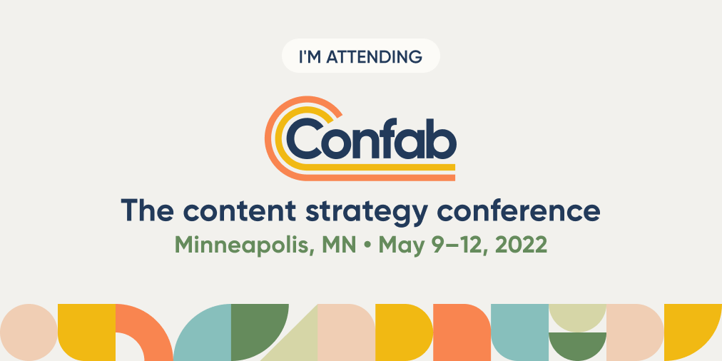 Getting excited and antsy for Confab in Minneapolis next week! My first conference in 3 years, has it really been that long..? :(

Who else is going? Let's meet up! confabevents.com <a href="/ConfabEvents/">Confab 2023</a> #Confab2022 #contentstrategy #WordPress #Drupal