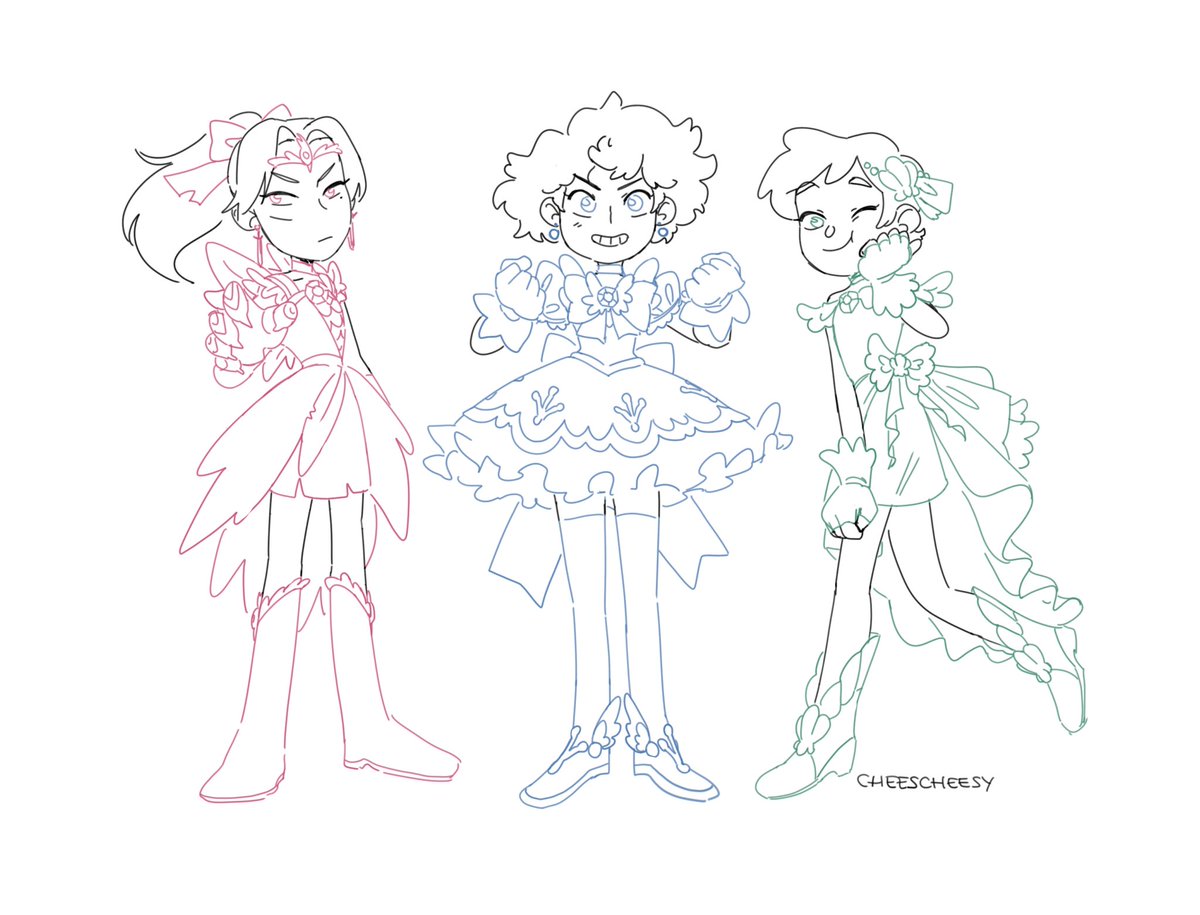 *ignores current canon situation*
hey look, magical girls~! 🥰
#amphibia #toh