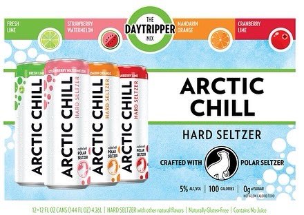 AtlasDistribut1's tweet image. Arctic Chill Hard Seltzer has a NEW LOOK (The Daytripper Mix) and a NEW MIX (The Oceanview Mix) which contains 3 new flavors. Ask for these wherever Hard Seltzers are sold