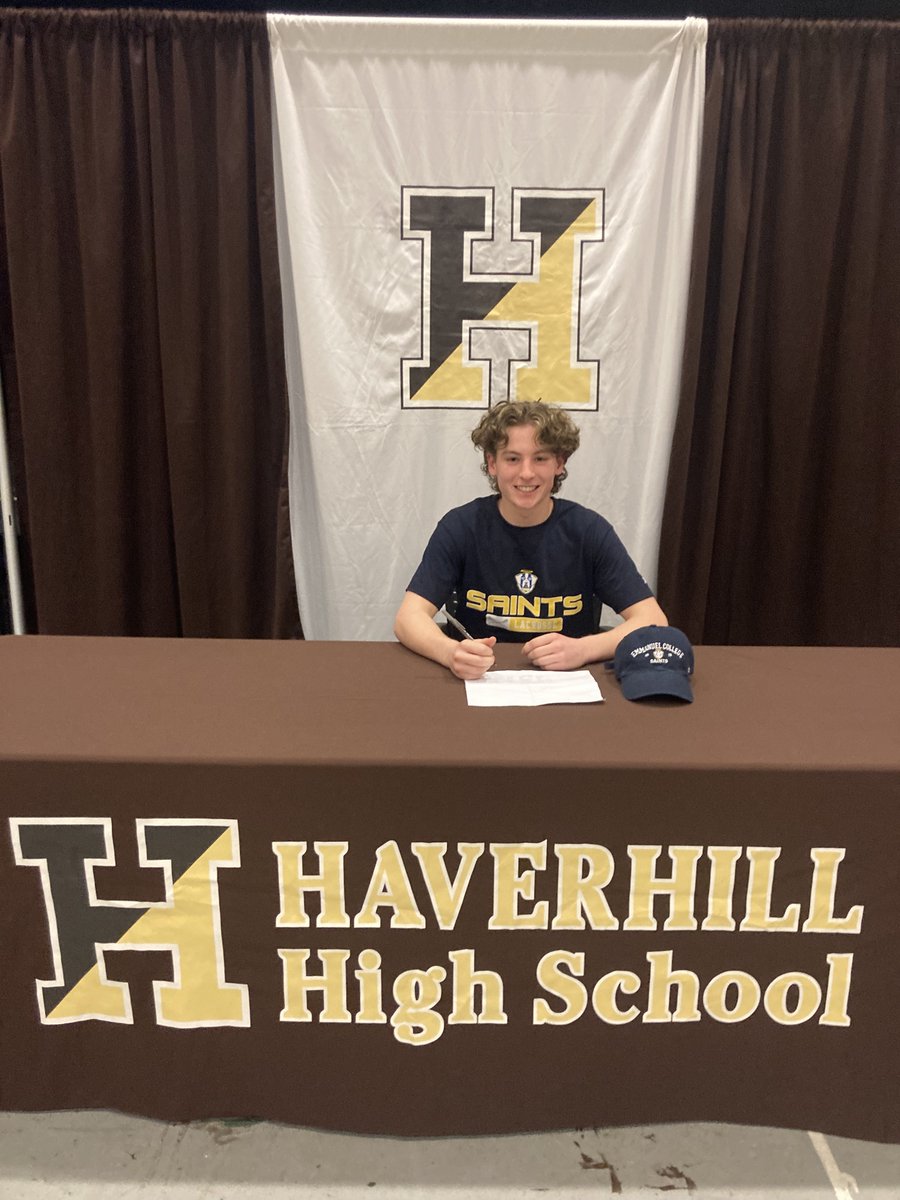 GoHillies's tweet photo. Tyler Carroll will continue his lacrosse career at Emmanuel College. Congratulations Tyler! https://t.co/jV2uWWRmAa