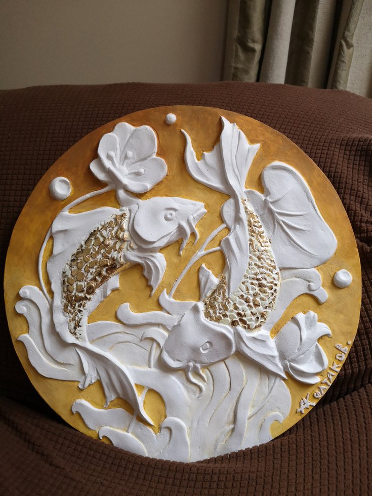 artfinderlatest's tweet photo. "Golden fishes", or… by @AKoltakovCilart #sculpture #art https://t.co/cafaB3MygR @artfinder https://t.co/SMrQk4n7Ze