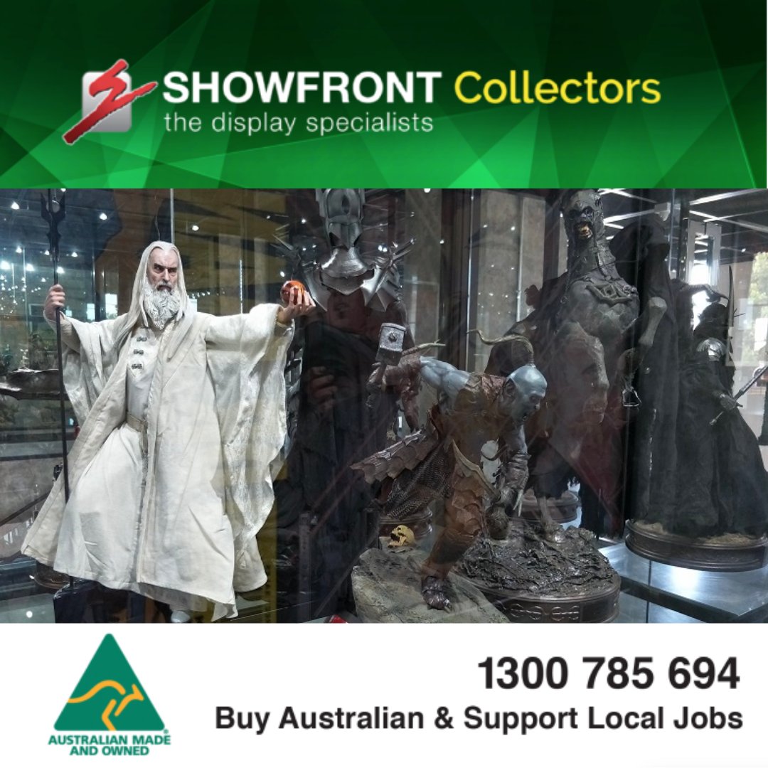 ShowfrontC's tweet photo. You’ve no doubt spent considerable time, money and effort building your Lord of the Rings collection, Showfront has a range of ready-to-install and custom cabinets to suit: https://t.co/9rLlMx3Ne6

#Collectors  #showfront #collectibles #displaycases #LOTR #lordoftherings #mordor https://t.co/sGH1mq3N5A