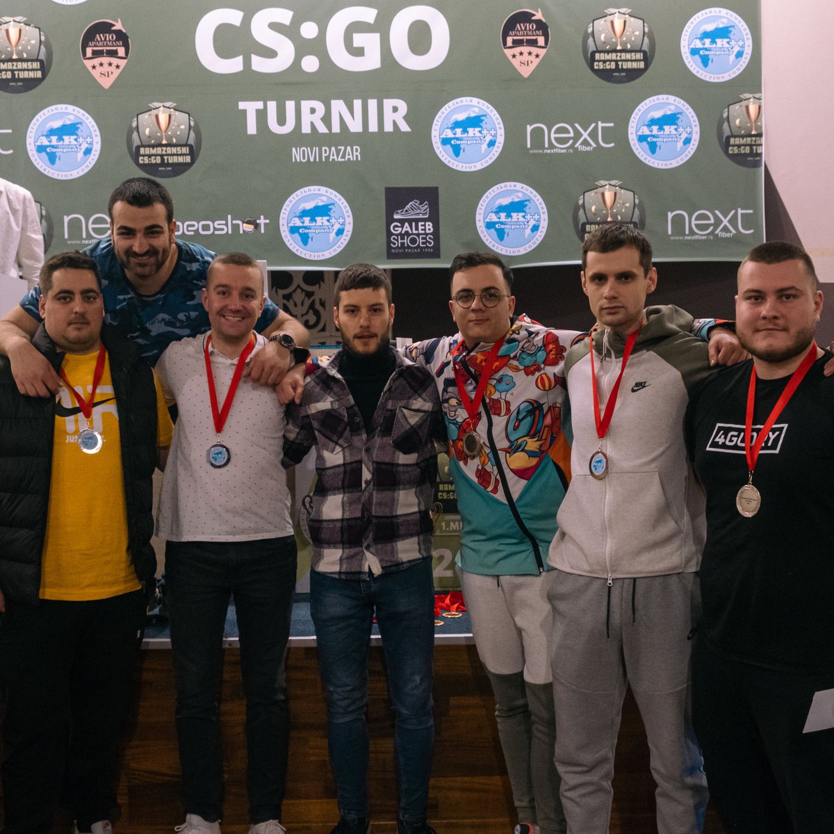 A little bit late tweet, but finished second on Ramazanski CS:GO LAN tournament. GG to all teams we have played, it was fun!