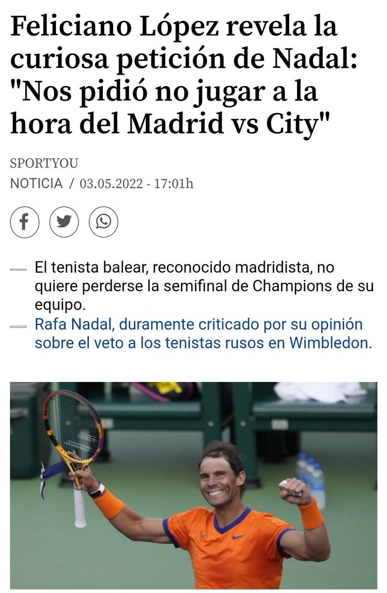 Cr7stianismo_'s tweet photo. Don Rafael Nadal Parera. https://t.co/T8L1Q0IY5n