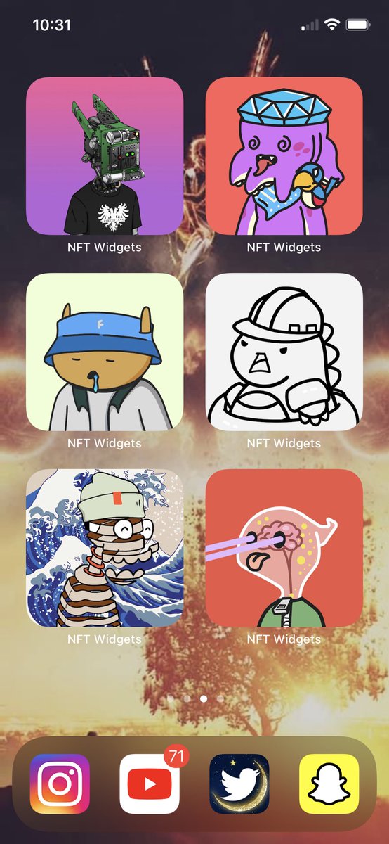 Just switched up my display page to make sure I got all my blue chips in one place🙏 These are all my favorite NFTs from various projects and I can’t wait for the future of all of them🚀 Let’s see which army is the strongest of the ones I tagged🥵🎉