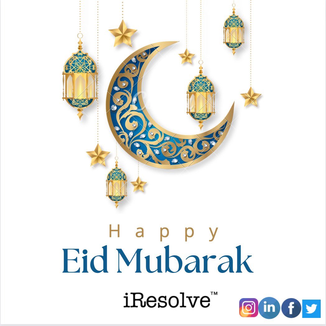 Wishing all our friends, colleagues and Clients at iResolve™ Tanzania  Eid Mubarak! May the God Almighty show you on the right path and help you in every step of your life.