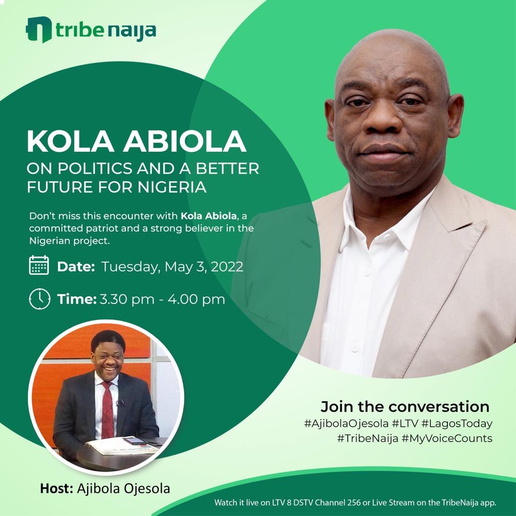 Kola Abiola (OfficialKolaA) / Twitter