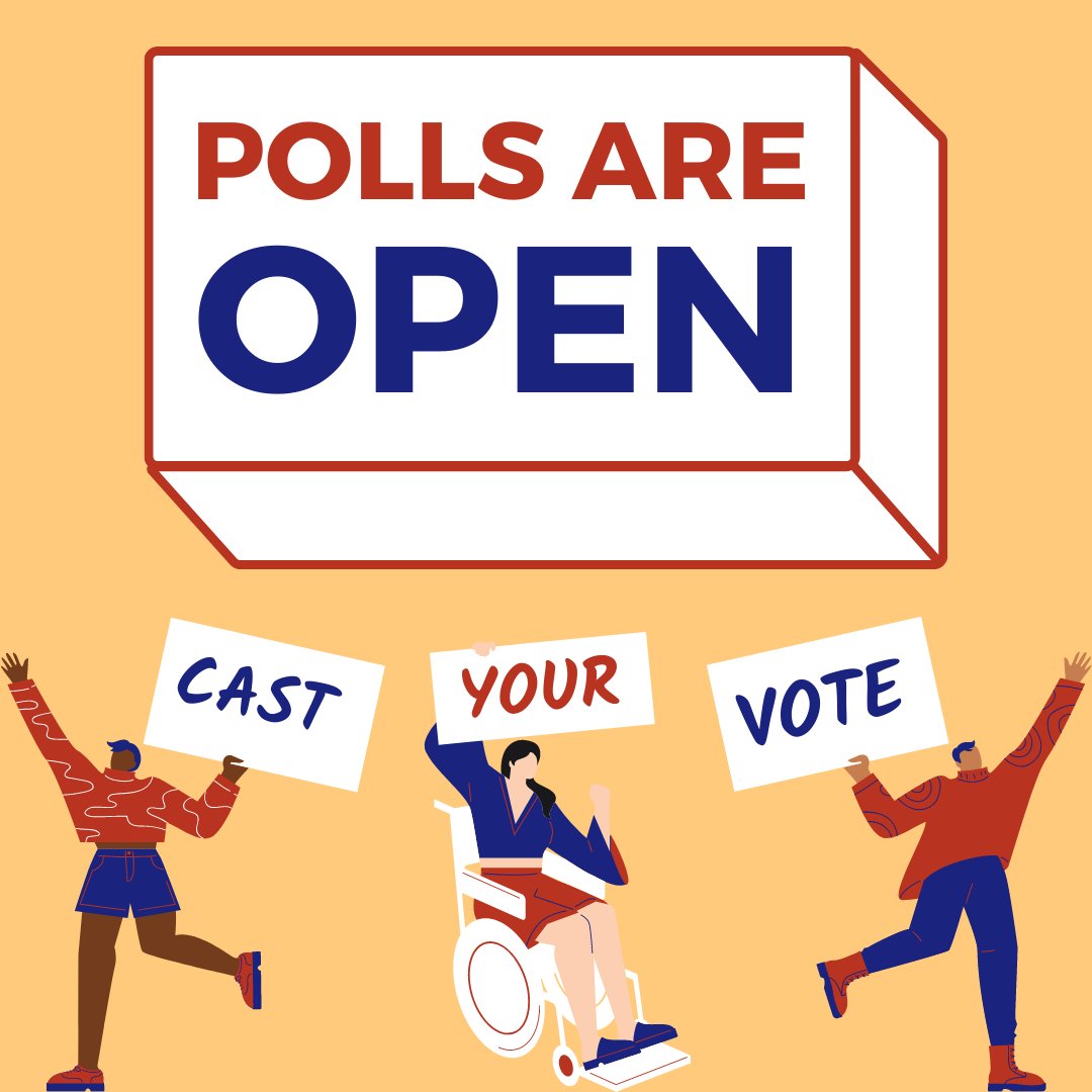 It's Election Day! Make sure to make your voice heard at the voting booth.