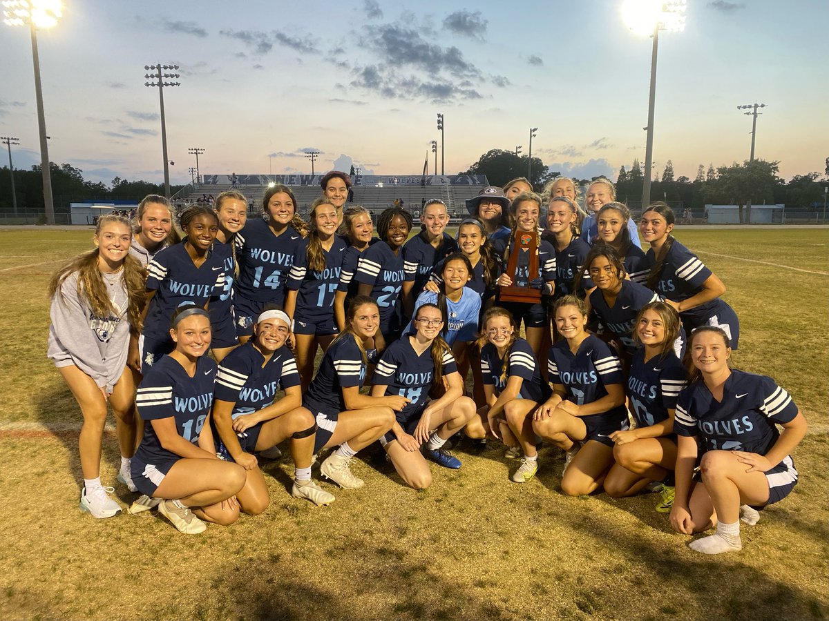 The Lady Wolves play tonight at 7 against Bloomingdale for the regional quarterfinal game!! <a href="/FlagNewsome/">Newsome Wolves Flag Football</a>