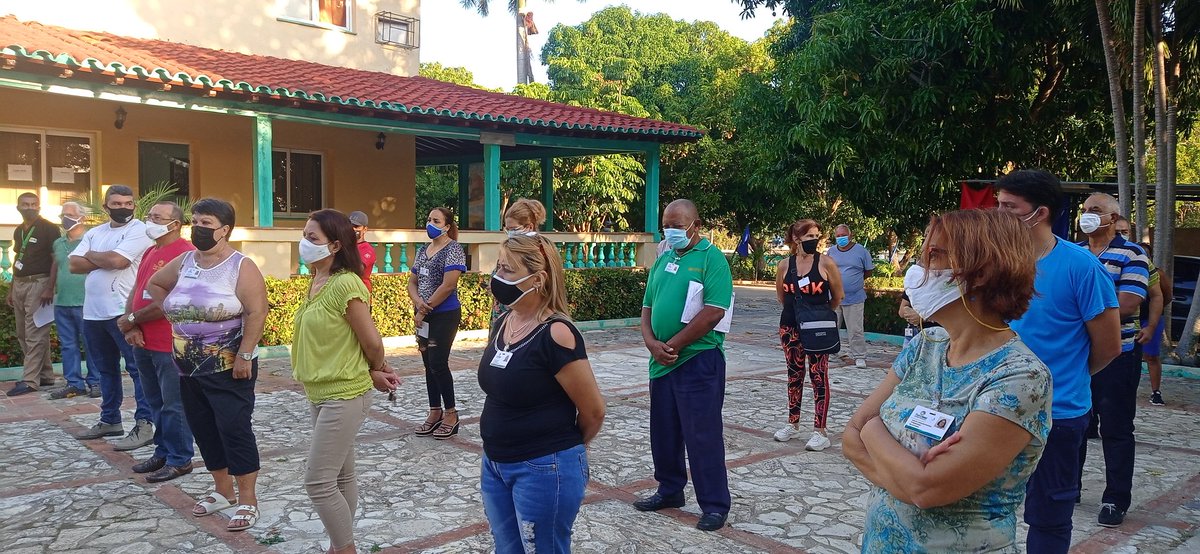 Matutino semanal de la Empresa #Tranzmec  realizado por la Dirección de Capital humana  granito a granito #CubaViveYRenace  #VamosConTodo #azucareros.