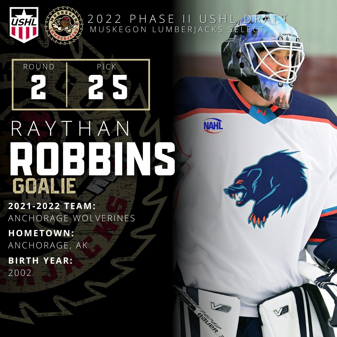 Goaltender <a href="/Raythan_35/">Raythan</a> is now a Lumberjack! Welcome to Muskegon, Raythan #WhosNext