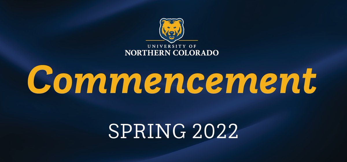 UNC_Colorado's tweet image. Commencement is this weekend! 🎓🐻

For everything you need to know about graduate check-in and lineup, guest seating, parking, photos, regalia, live stream links and schedule, visit: unco.edu/commencement/c…

#UNCBearGrad #UNCBears #SpringCommencement2022