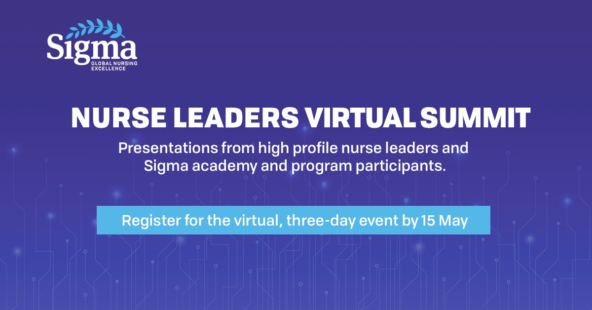 Sigma Nursing tweet media