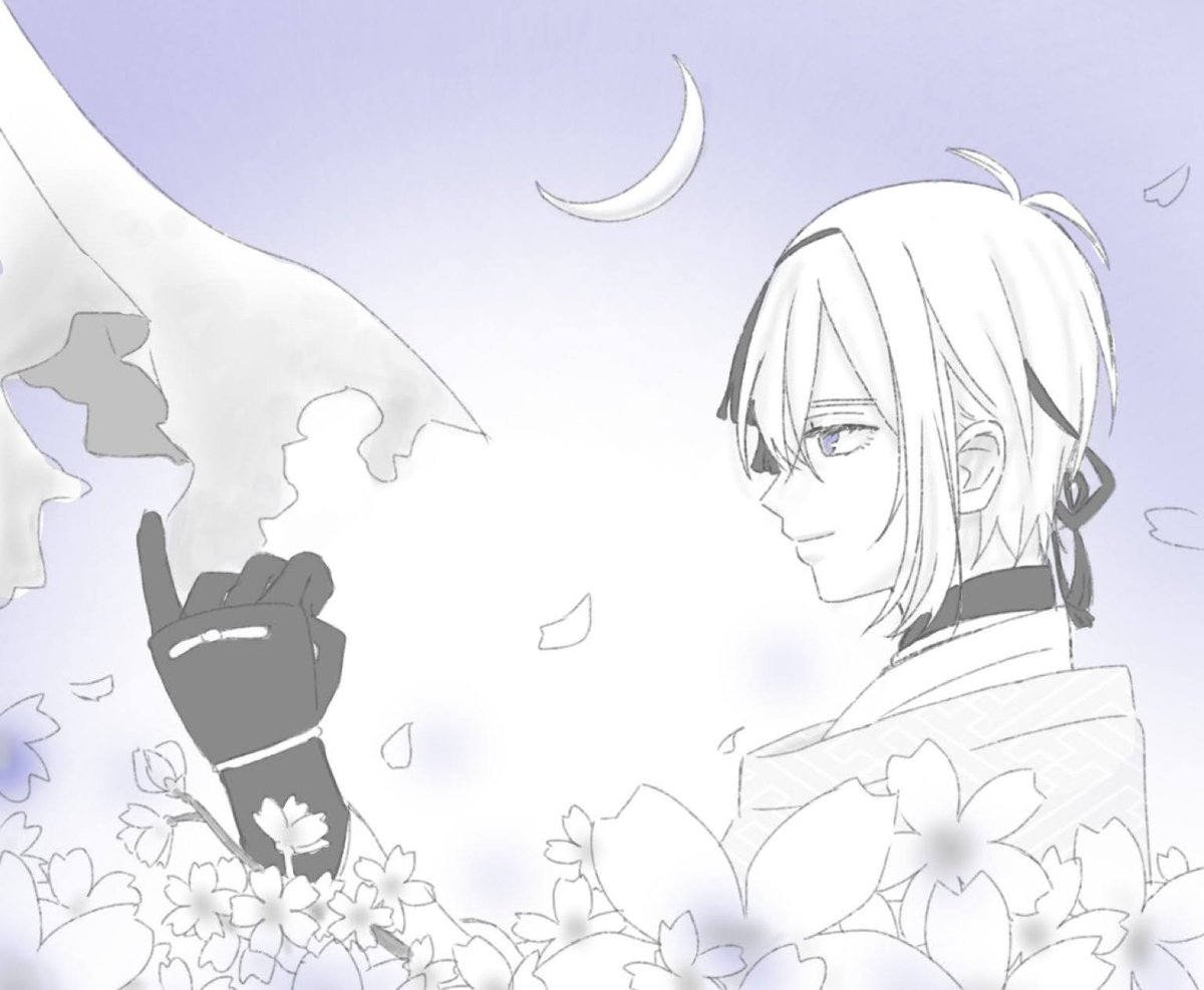 日付変わっちゃったけど発掘したイラストで6周年お祝いさせてください…!! 