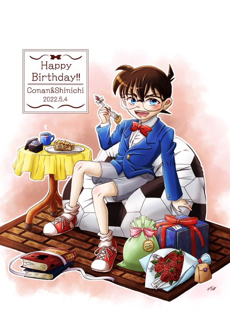 江戸川コナン誕生日のtwitterイラスト検索結果