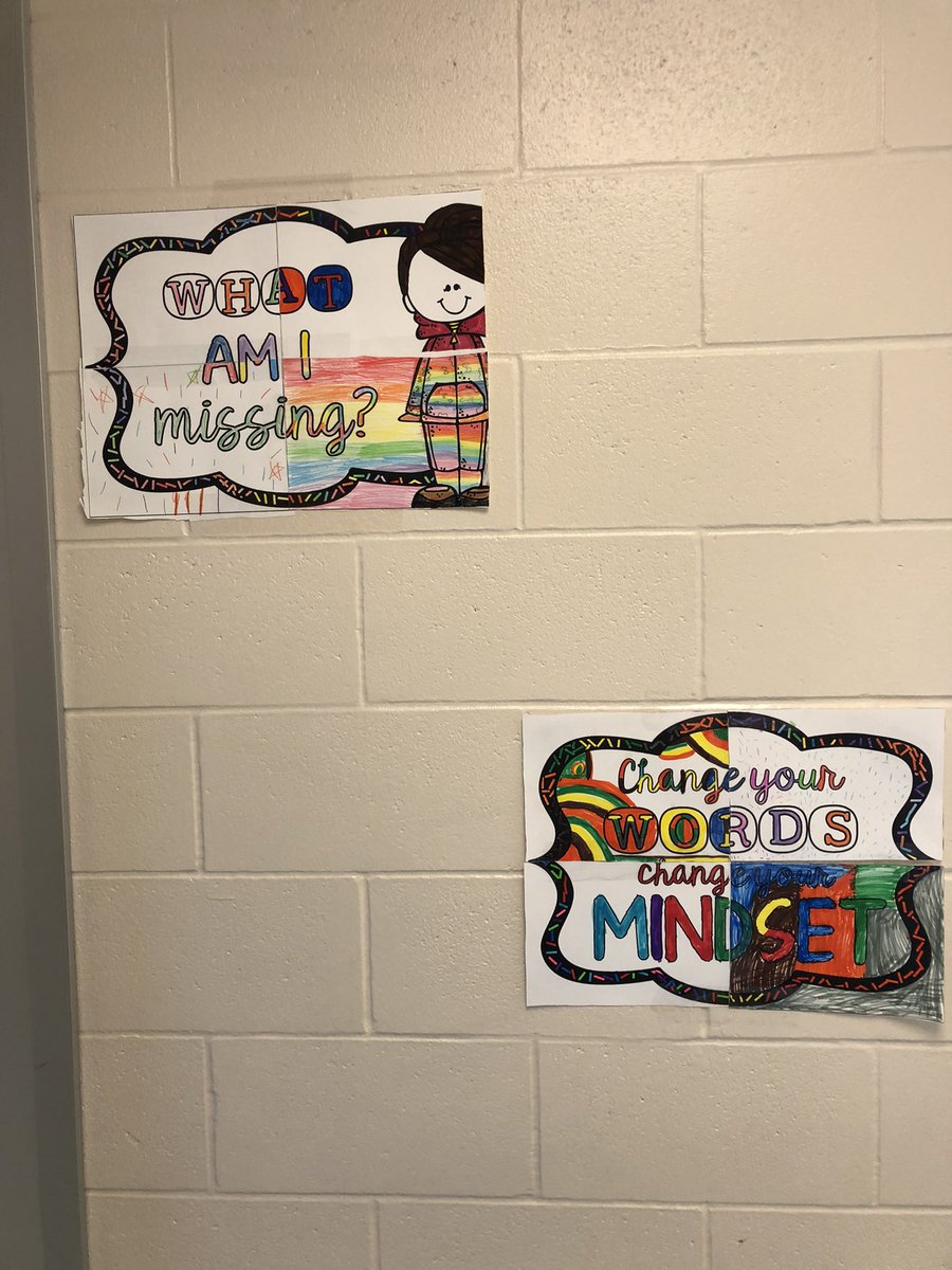 MissNapolitano's tweet photo. B4 our very 1st NJSLA Testing since the pandemic, our class teamed up with #MrsStiles to create these fractional #GrowthMindset posters - giving motivation for all of grades 3, 4, and 5 to #DoOurBestOnTheTest #TeamworkMakesTheDreamWork #3rdGradeRocks #MathMinded #ShowWhatYouKnow https://t.co/Cwb6so1Fod