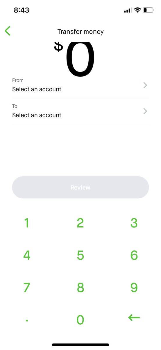ImHarshMehta's tweet photo. @RobinhoodApp can you work to fix the UI for iOS app? The amount gets cut from the top and tapping ‘from’ drop-down simply does nothing . Cc: @vladtenev https://t.co/nagNhFzzAB