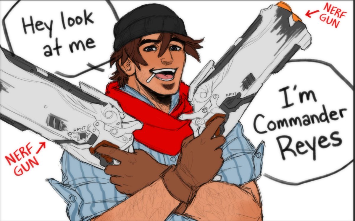 Reaper: Imitate me and you’ll regret it.
Cass: