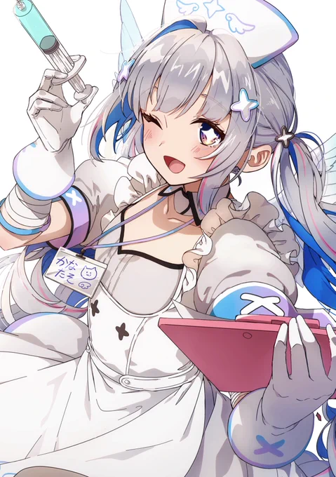 白衣の天使!

#かなたーと #天音かなた  #天音かなた新衣装 