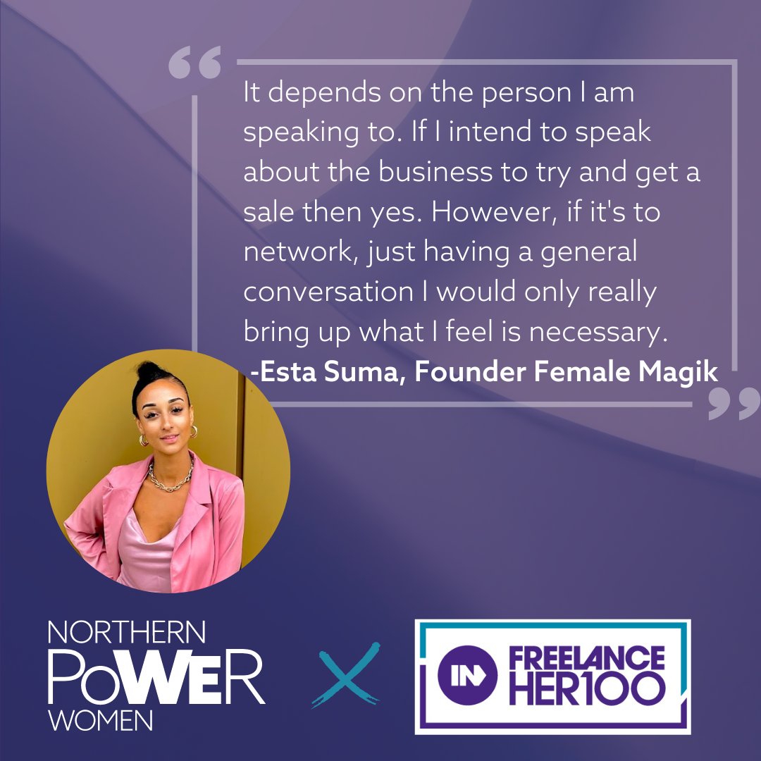 Last week, <a href="/SimoneRoche/">Simone Roche MBE</a> hosted a webinar for <a href="/FreelanceHer100/">FreelanceHER 100</a>,with <a href="/Moja_Sophie/">Sophie Milliken MBE</a>, <a href="/Linzi_Boyd/">Linzi Boyd</a>, Esta Suma about their professional journeys🌟

Swipe to see the advice that our panel shared during the session. Catch up on the webinar here:lnkd.in/eRMZM87M

<a href="/IN4_Group/">IN4 Group</a>