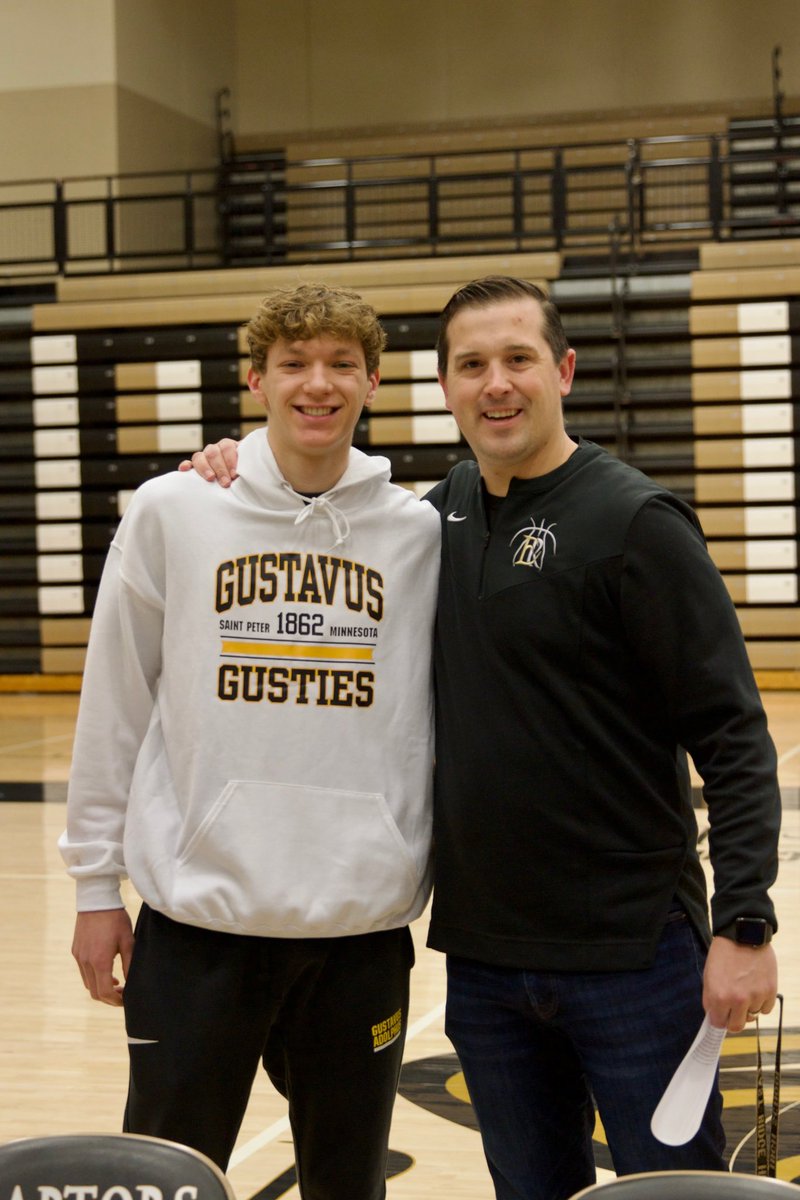 ERRaptorsBB's tweet photo. Congratulations to senior @CarsonKoch7 who was honored at our spring collegiate athlete celebration this morning! Good luck to Carson as he heads off to @Gustavus_MBB! https://t.co/wRbRGTit9A