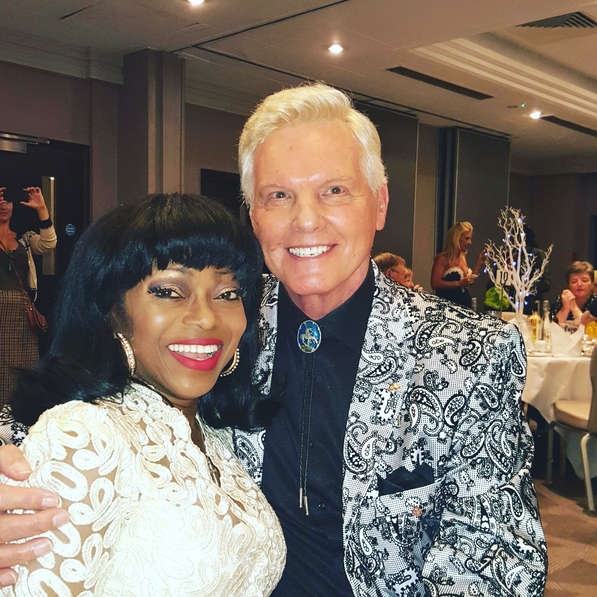 A very happy birthday to a very dear friend of mine, the darling Patti Boulaye   