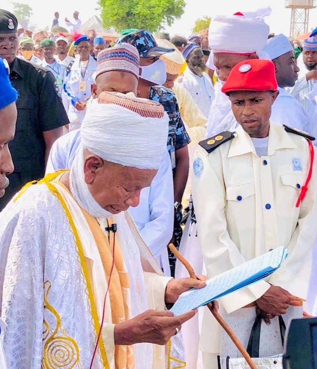 AdamuAtikuA's tweet photo. Eid prayer in Ganye yesterday. 

I hope everyone had a blessed and fabulous time celebrating Eid-El-Fitr. https://t.co/v48LPMc2tH