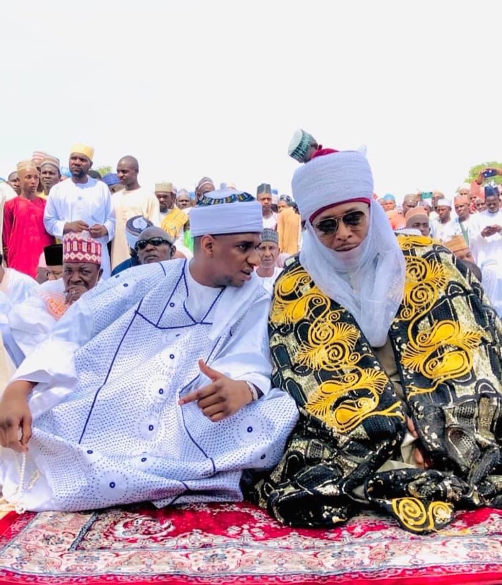 AdamuAtikuA's tweet photo. Eid prayer in Ganye yesterday. 

I hope everyone had a blessed and fabulous time celebrating Eid-El-Fitr. https://t.co/v48LPMc2tH