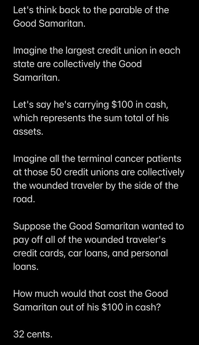 endterminaldebt's tweet photo. How much it would cost financial institutions to forgive the debt they hold for the estimated 1.2% of Americans living with #terminalcancer? Expand the photo below, then find out more here: https://t.co/1cw0K56lQc #stage4 #stage4needsmore #cancer https://t.co/VTs8ur2hGb