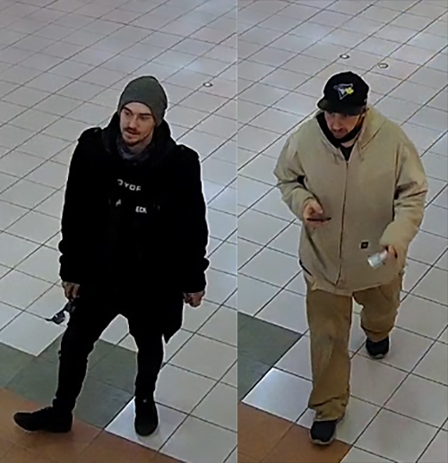 HaltonPolice's tweet photo. We need your help, Halton. 
2 suspect to identify in an after hours break-in at the Georgetown Mall.
Details on the investigation can be found on our website... https://t.co/PSK66nutrX https://t.co/W489IIadai