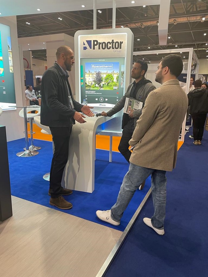 proctorgroup's tweet photo. Excellent first day @Ukconstuctionweek where we are exhibiting a range of our specialist construction membranes as well as featuring our 2022 Marketing campaign theme!
๐๐๐๐๐๐๐๐๐๐๐๐ ๐๐๐๐๐๐๐๐ #SpecifyResponsibly #ukcw #ukconstruction https://t.co/J90wm9BT7M